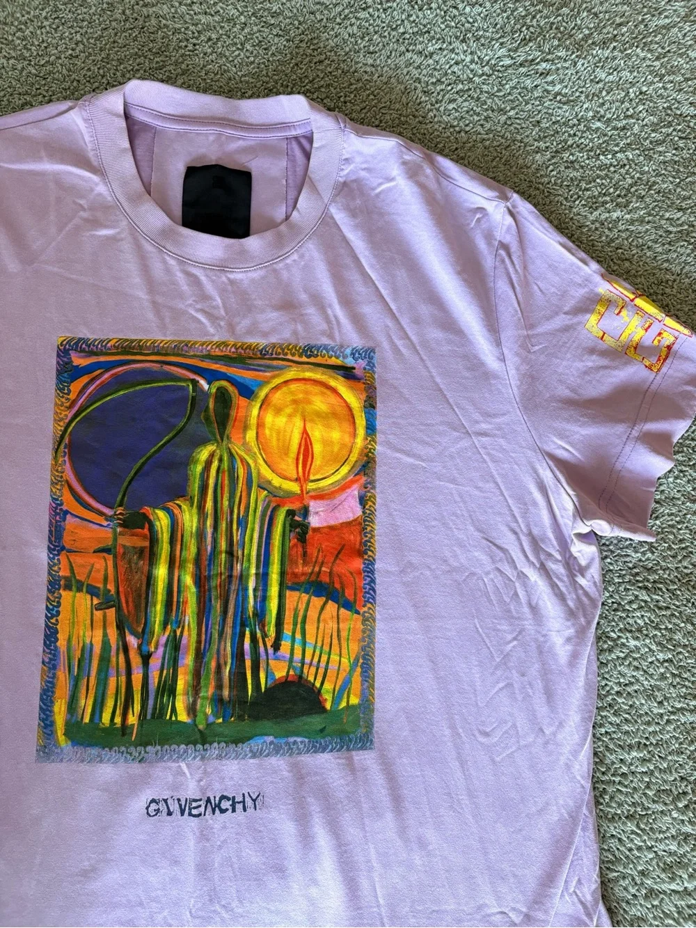 Givenchy x Josh Smith Lilac Reaper T-Shirt M Purple SS22